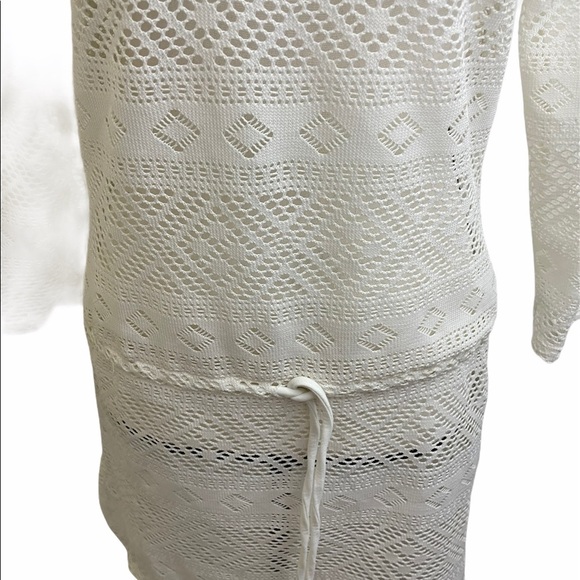 Anne Cole signature swimwear cover up. Cream SZ Sm - Picture 2 of 7